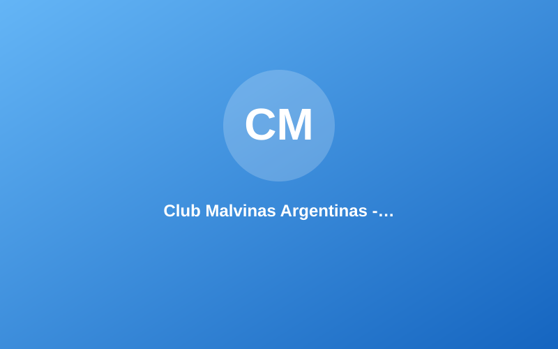 Club Malvinas Argentinas - Pedernera