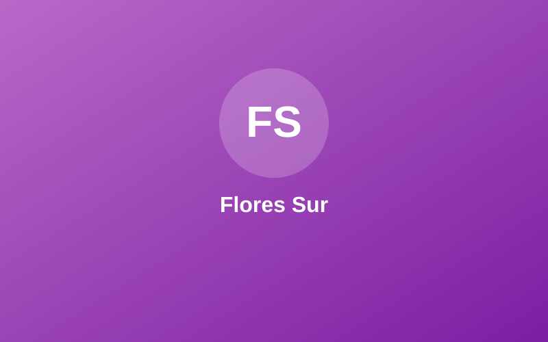Flores Sur